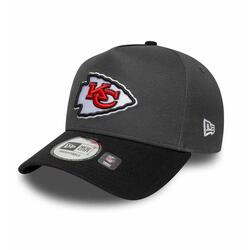 Casquette NFL Kansas City Chiefs New Era E-Frame 9FORTY Gris