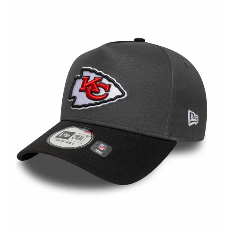 Casquette NFL Kansas City Chiefs New Era E-Frame 9FORTY Gris 1/5