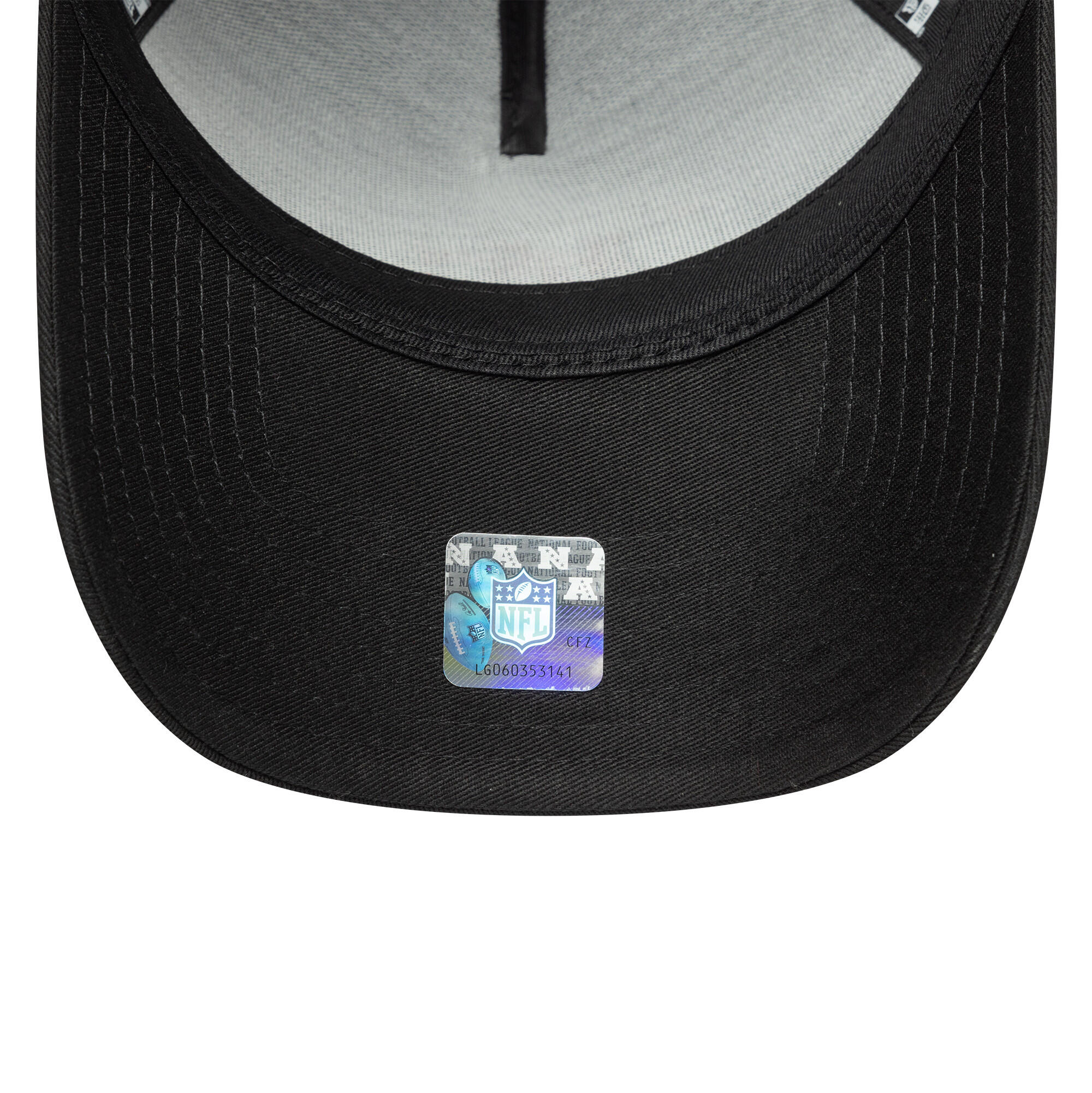 Casquette NFL Kansas City Chiefs New Era E-Frame 9FORTY Gris 5/5