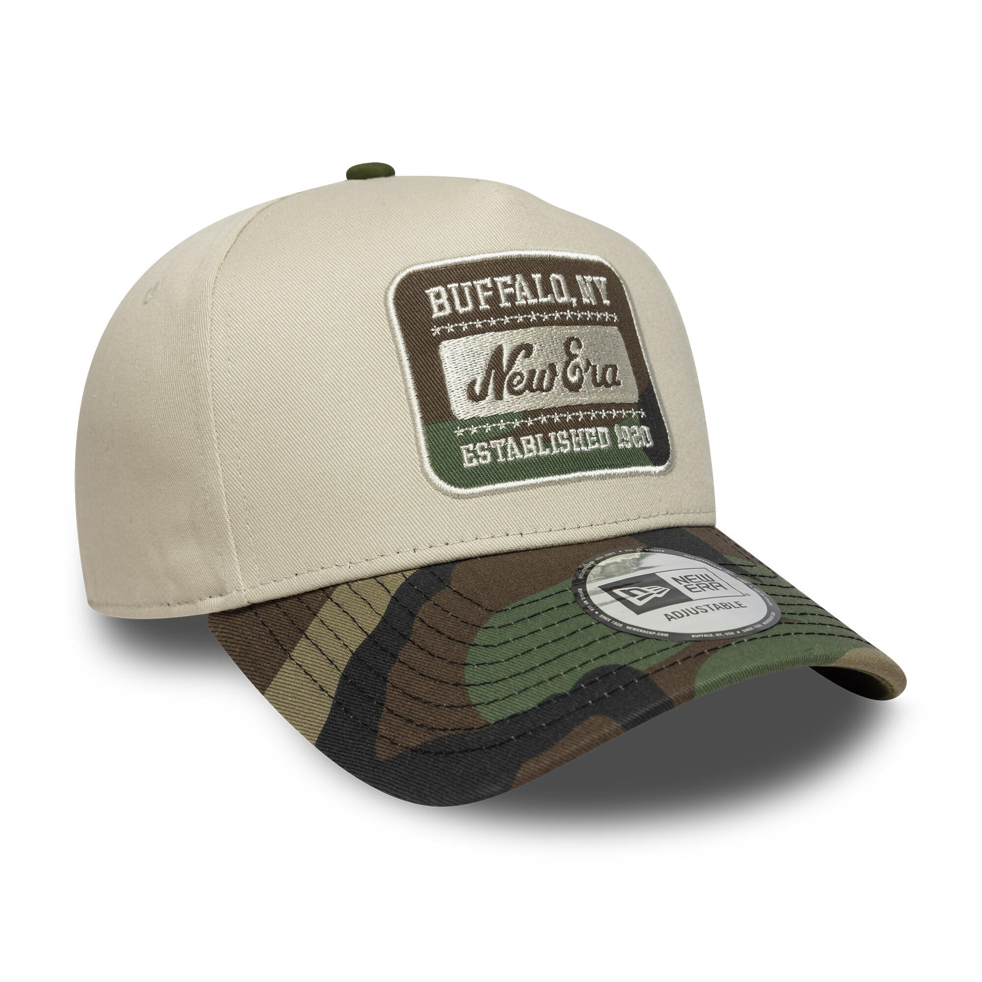 Gorra de béisbol New Era Patch Eframe 3/5
