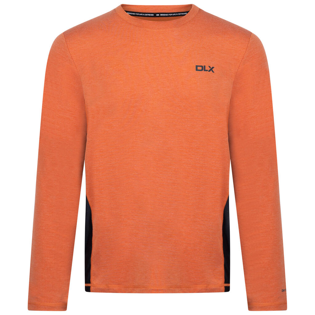 Mens Round Neck Raglan Sleeves Antibacterial Top - Charlie