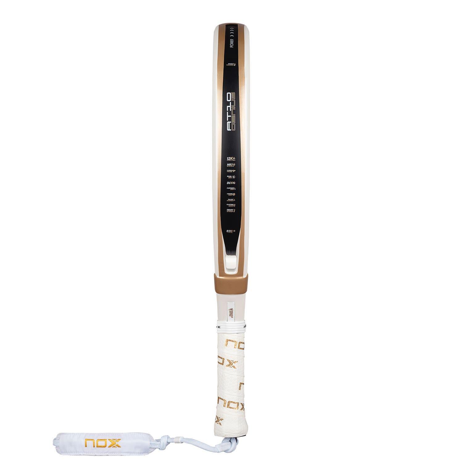 Paddle racket Nox AT10 Genius 12K Alum Xtrem par Agustín Tapia 4/7
