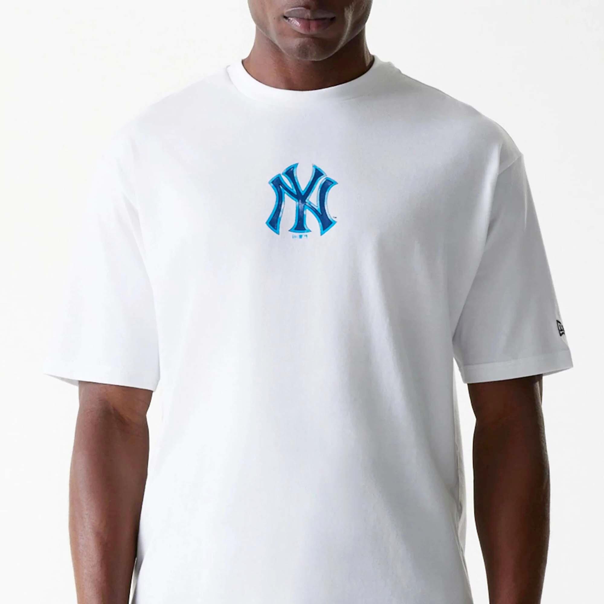 Camiseta Oversize New Era Mlb World Series Os Tee Neyyan Adulto 3/5