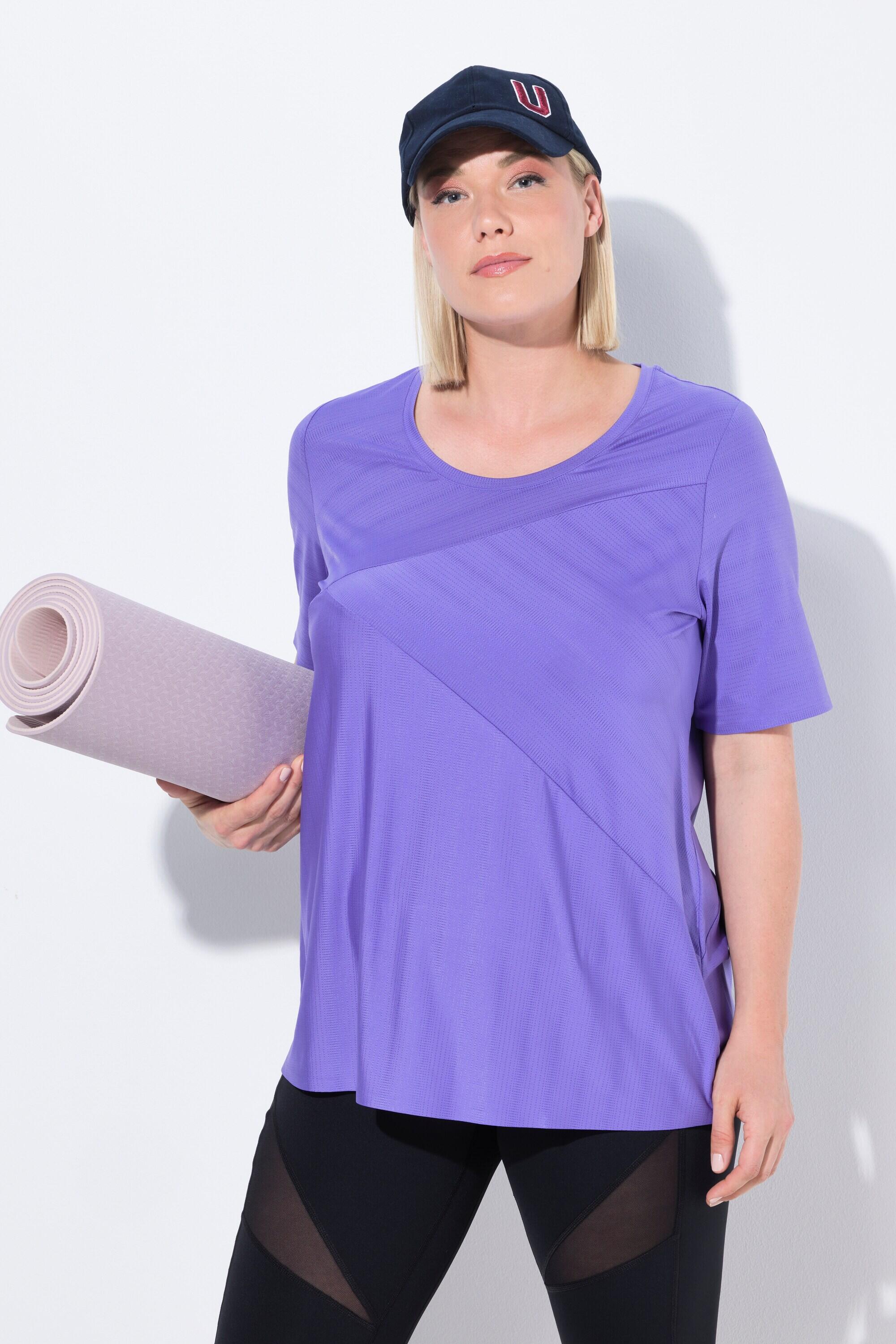 Femme T-shirt technique. Col rond manches longues. Séchage rapide 10/11