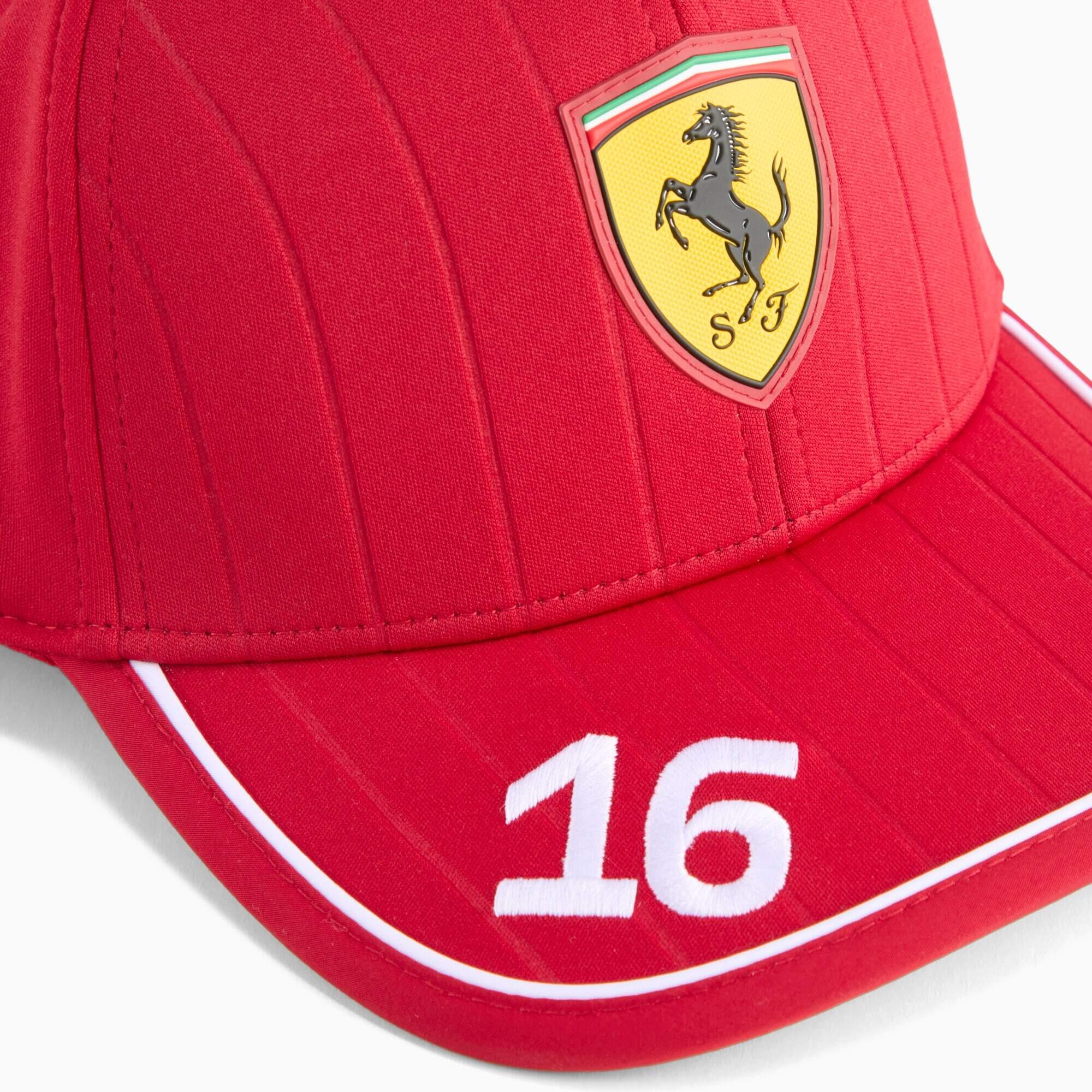 Boné de basebol Puma Leclerc Scuderia Ferrari HP 3/4