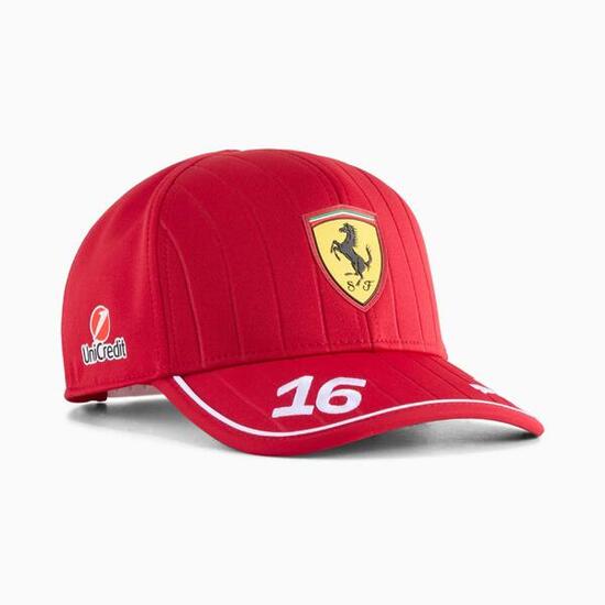 Gorra de béisbol Puma Leclerc Scuderia Ferrari HP