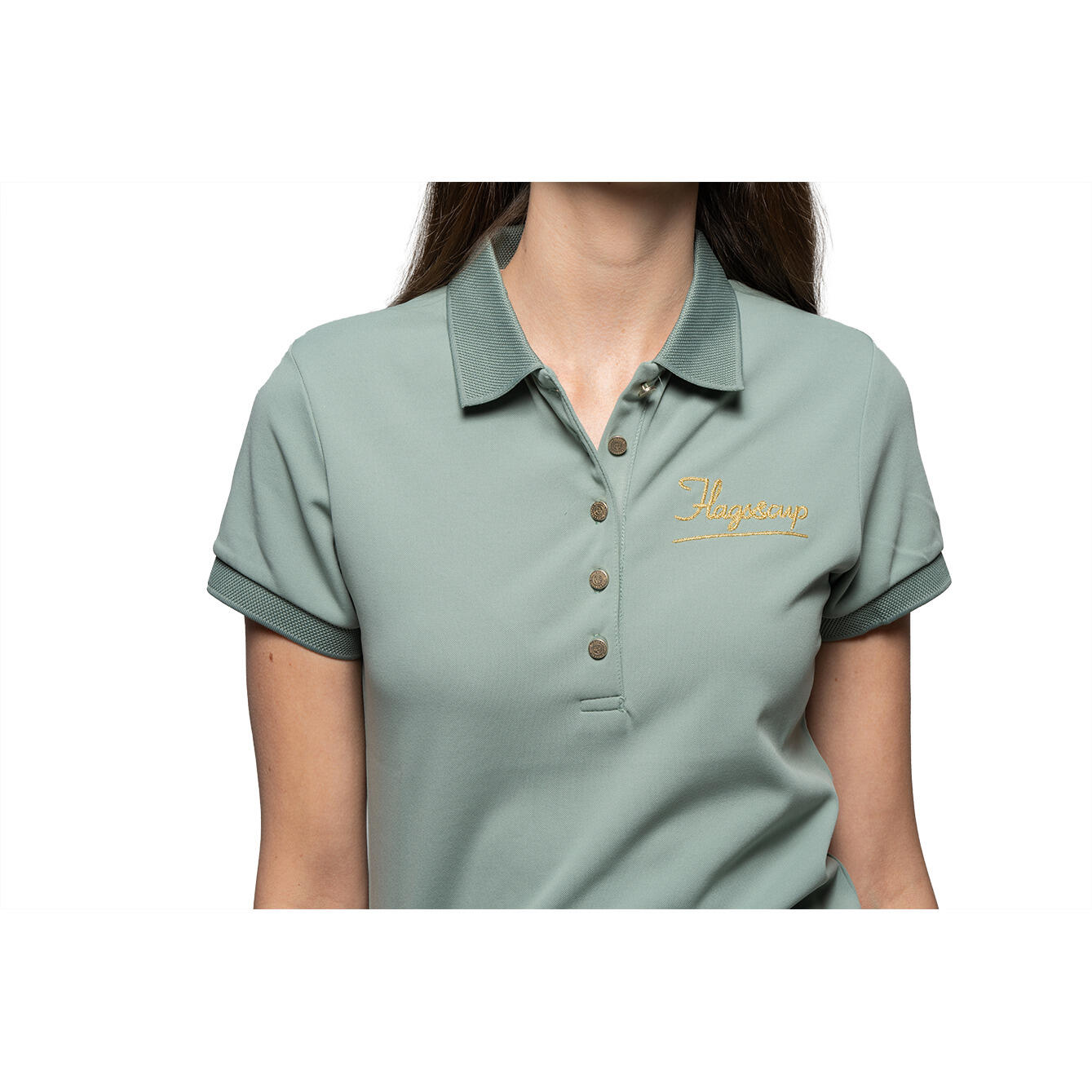 Polo equitazione da donna Flags&Cup Rosalia 3/3