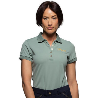 Damespolo flags&cup rosalia