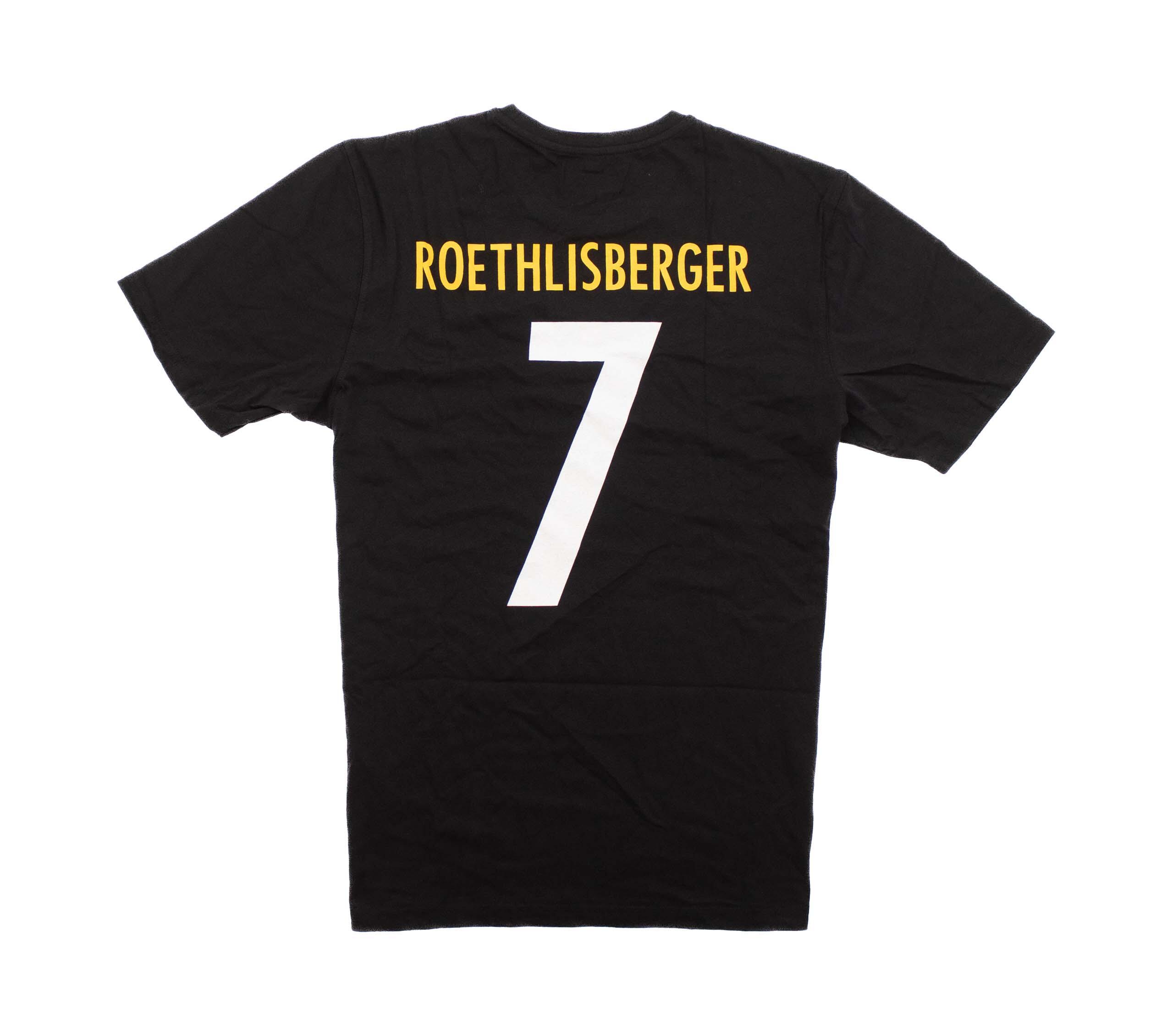 Shirt NFL Pittsburgh Steelers Roethlisberger In Schwarz 4/4