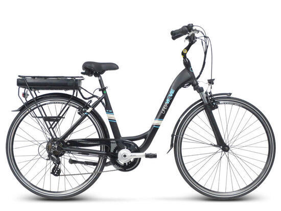 UrbanMove city ebike 13Ah 28 inch zwart
