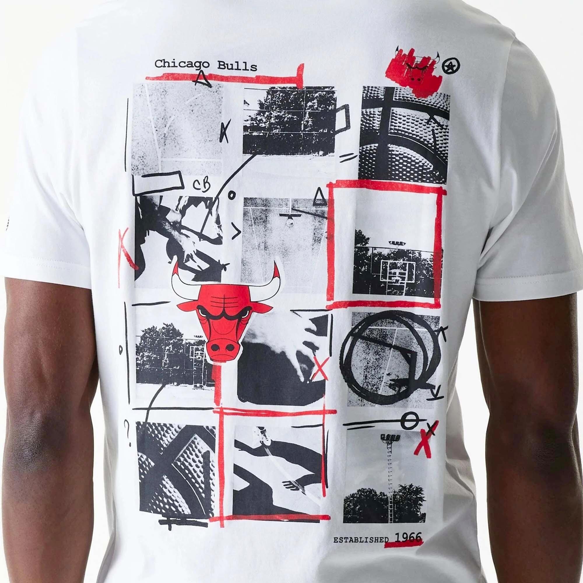 T-Shirt New Era Nba Photogrphc Print Reg Tee Chibul Adulte 3/5