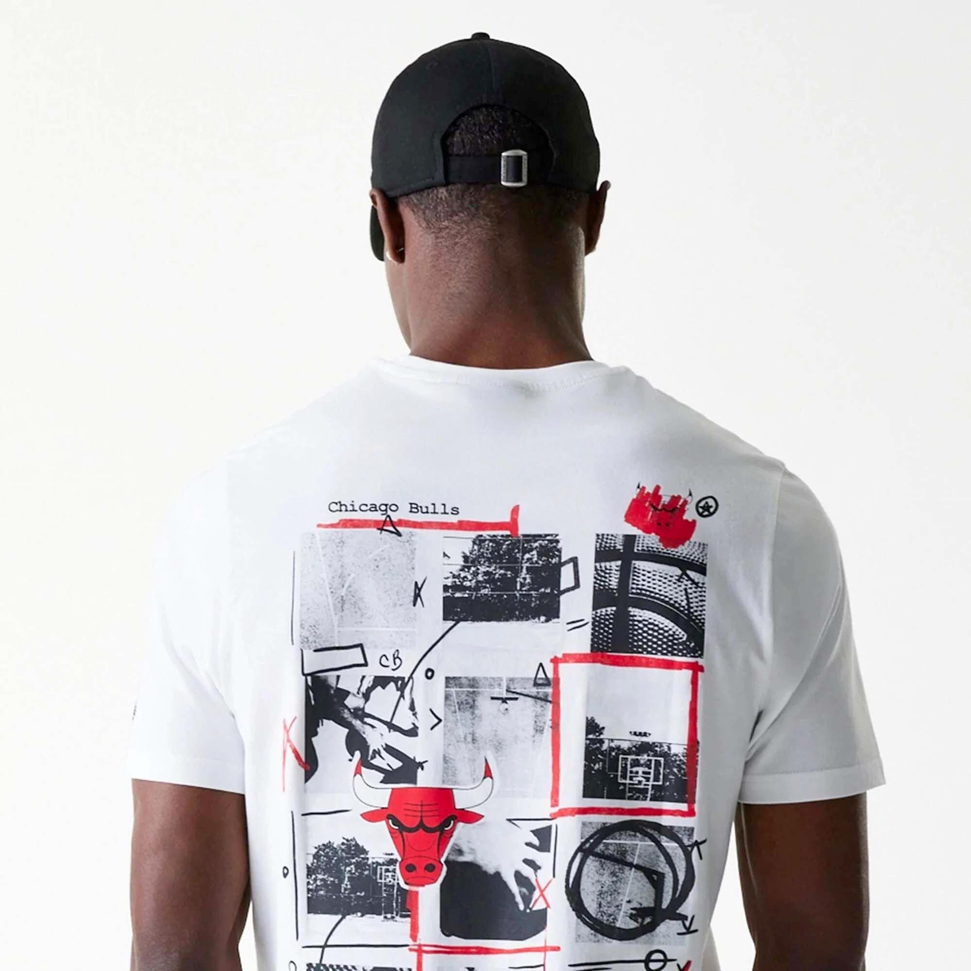 T-Shirt New Era Nba Photogrphc Print Reg Tee Chibul Adulte 4/5