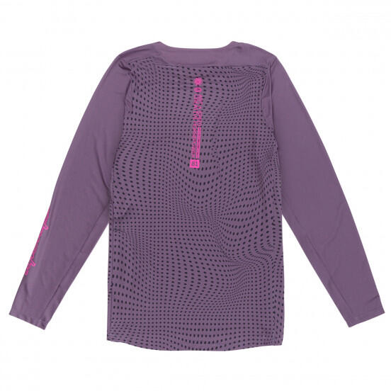 Jersey manches longues TROY LEE Skyline Radioscape Deep Purple 2/4