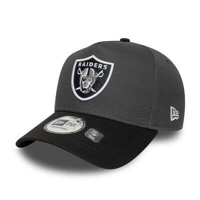 New Era 9FORTY E-Frame Cap Las Vegas Raiders NFL Charcoal