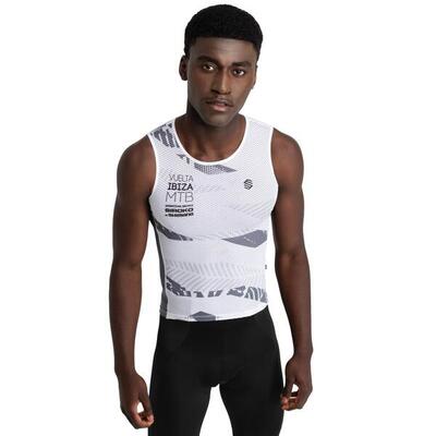 Maglia intima da ciclismo da uomo Vuelta a Ibiza MTB x Siroko VIBZ Auba Bianco