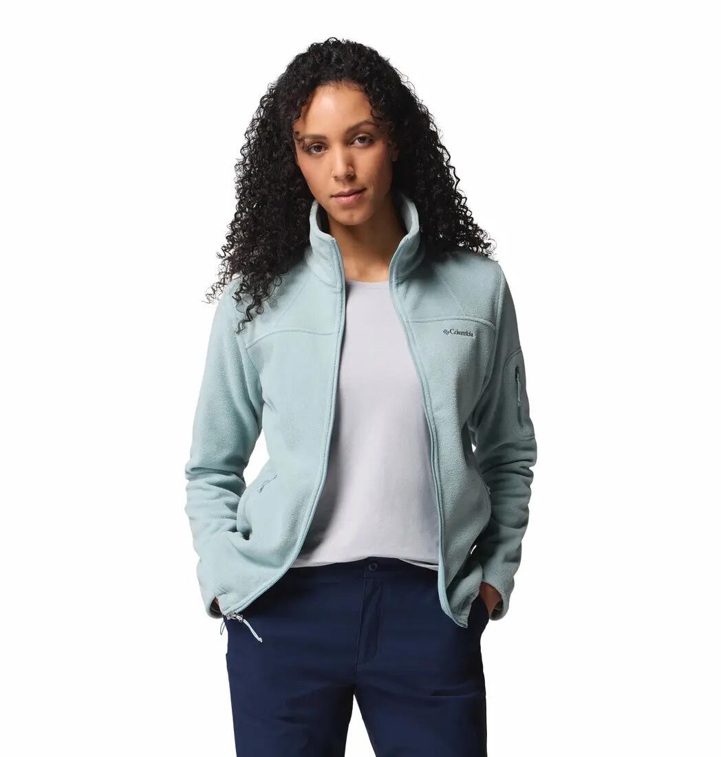 Polar E Camisolas Mulher - COLUMBIA Fast Trek™ II Jacket - Crushed Blue 3/7