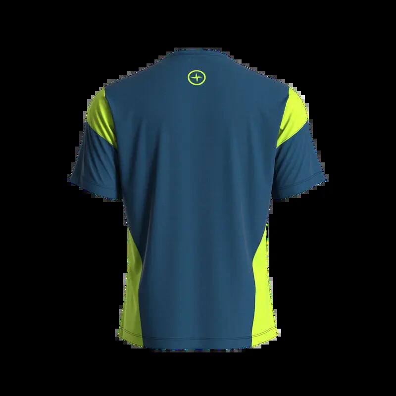 Great Escapes Arco man t-shirt gibraltar sea / lime green 2/2