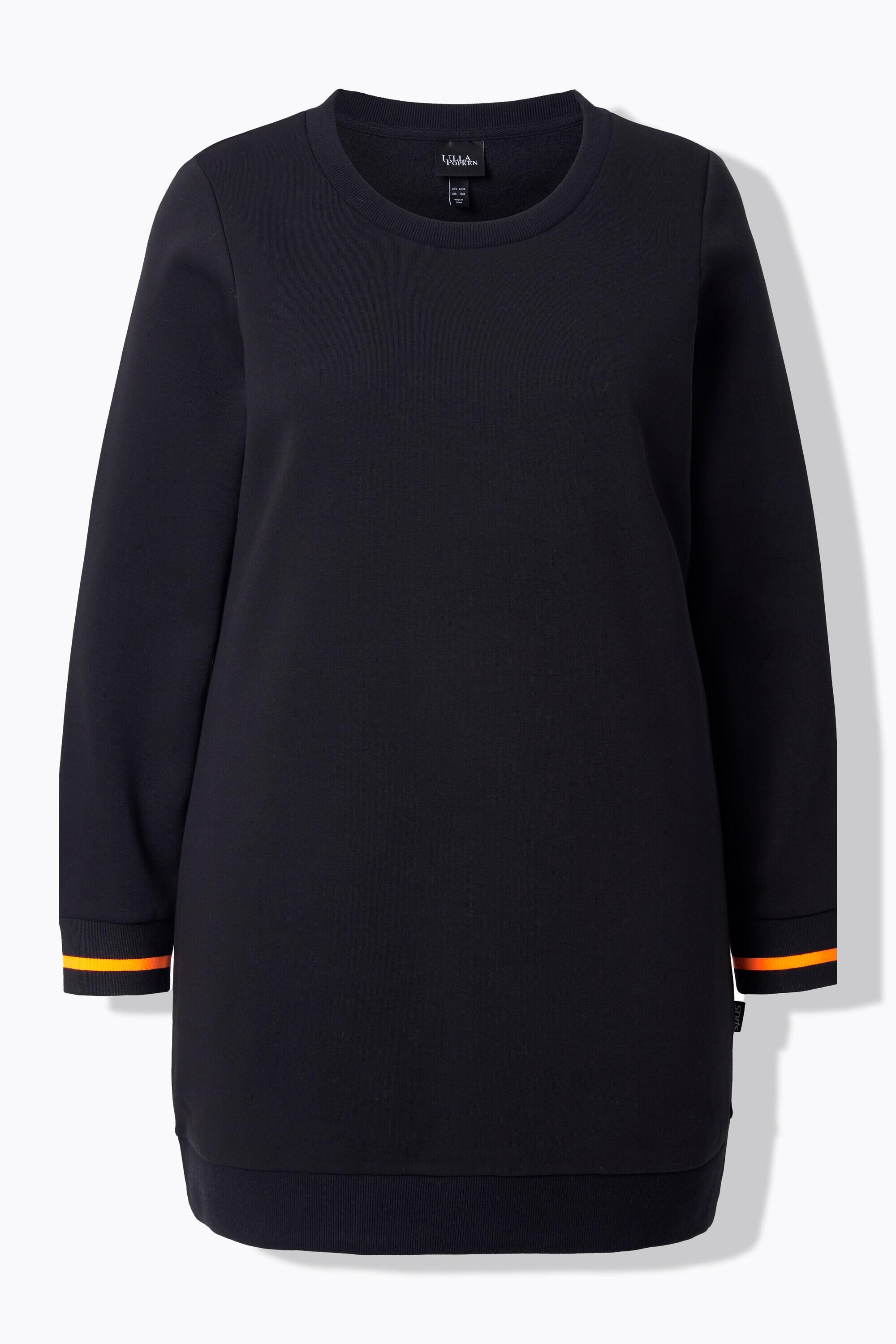 Femme Pull long à col rond et manches longues message imprimé 6/6