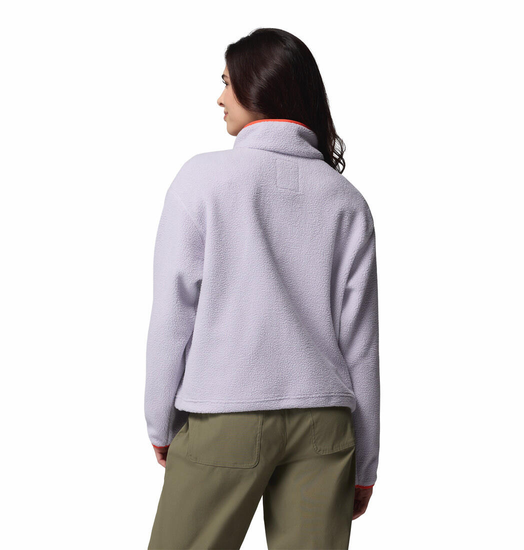 Fleecevesten Truien Dames - COLUMBIA Helvetia™ II Cropped Half Snap Fleece - 6/7