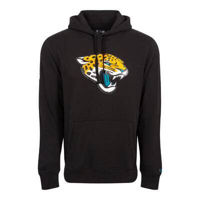 New Era Herren Hoodie NFL Jacksonville Jaguars Logo schwarz