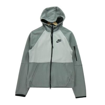 Tweedehands - heren volledige rits grijze hoodie - als nieuw