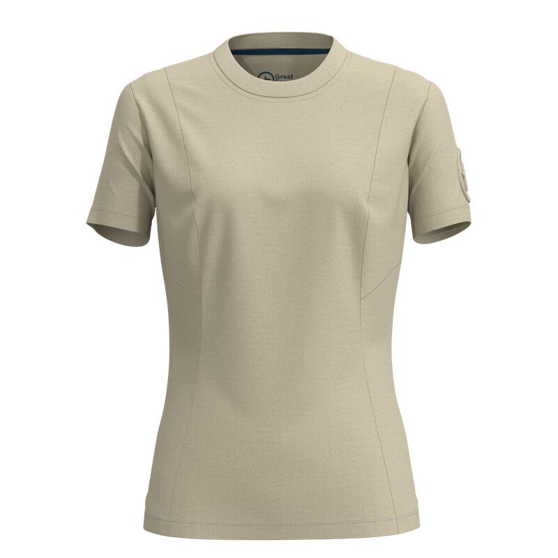 Great Escapes Terra lady t-shirt eucalyptus 1/2