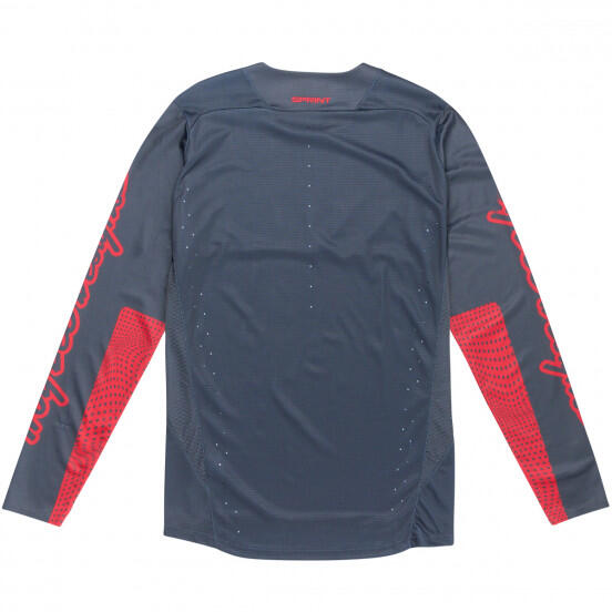 Langarm Trikot Troy Lee Designs Sprint Blau/Rot 2/7