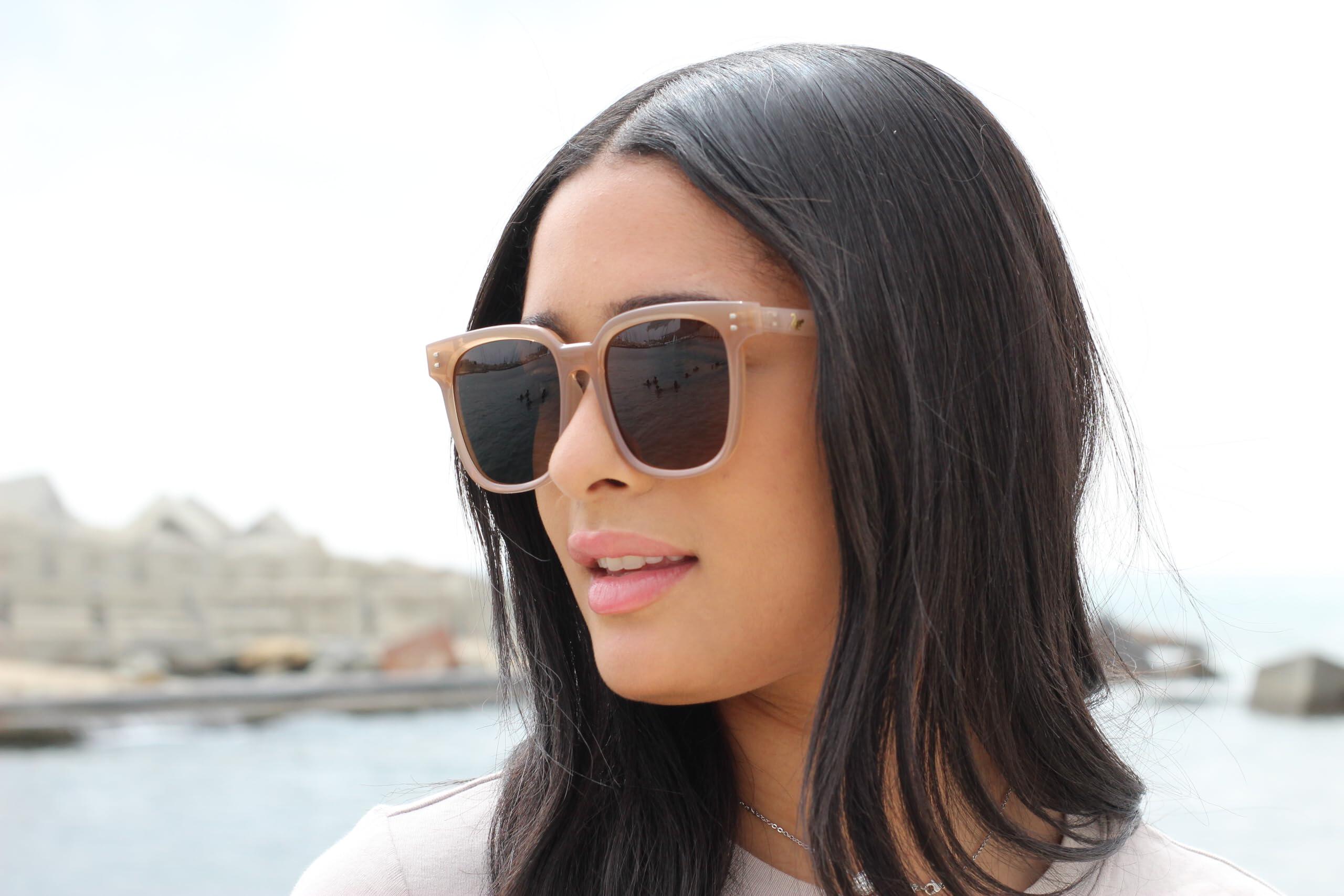 Lunettes de soleil unisexes - Polarisées / UV400 (Bronze) 3/5