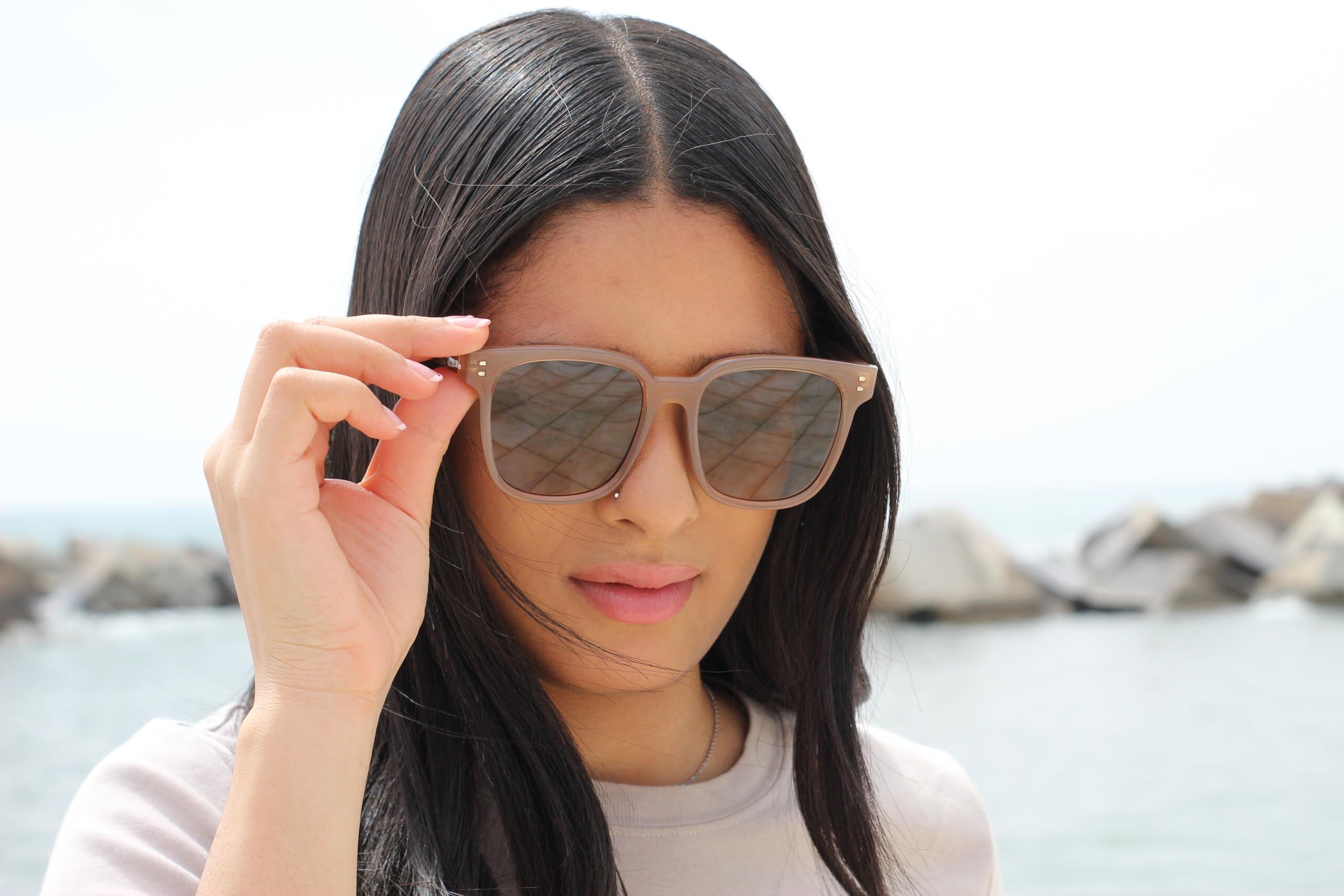 Lunettes de soleil unisexes - Polarisées / UV400 (Bronze) 4/5
