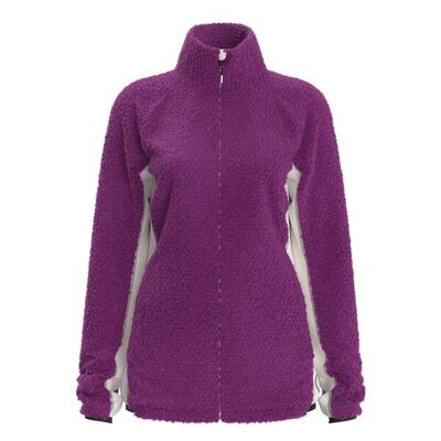 Great Escapes Pigot lady mid fleece jacket grapejuice