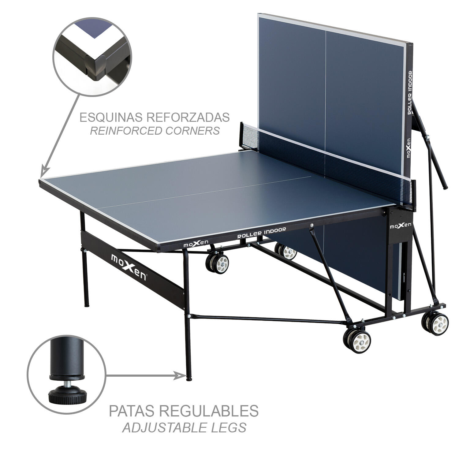 Mesa Ping Pong Moxen Roller Indoor 3/5