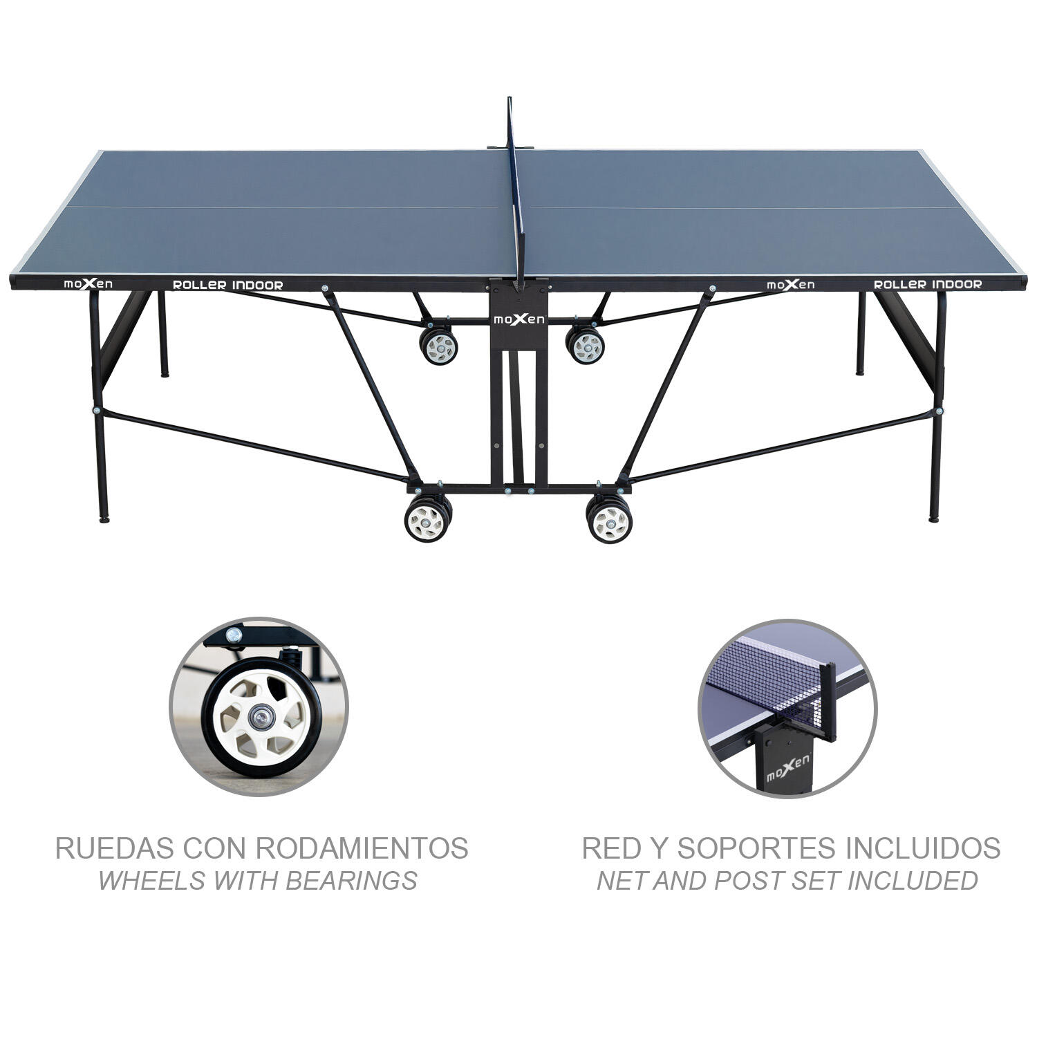 Mesa Ping Pong Moxen Roller Indoor 5/5
