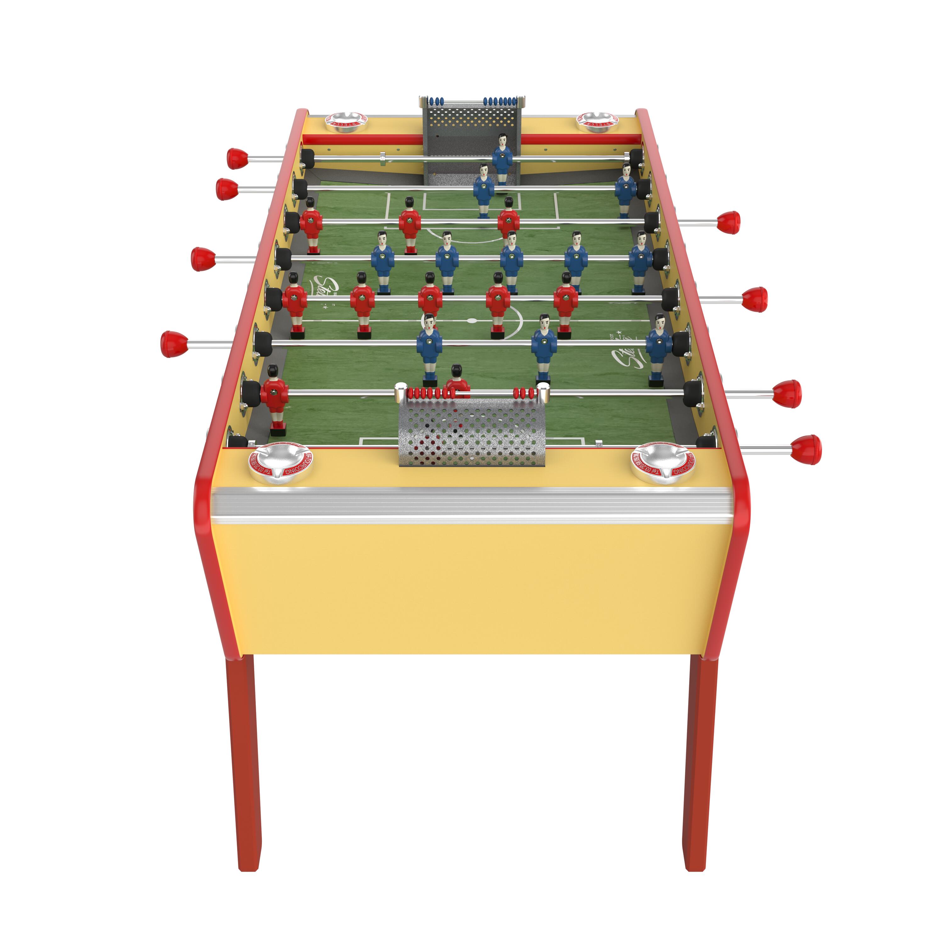 Calcio balilla Stella Champion giallo e rosso 5/5