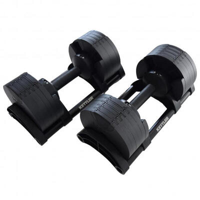 Hanteln - HOI Vario Dumbbells (32kg) - Set aus 2 Hanteln - schnell verstellbar