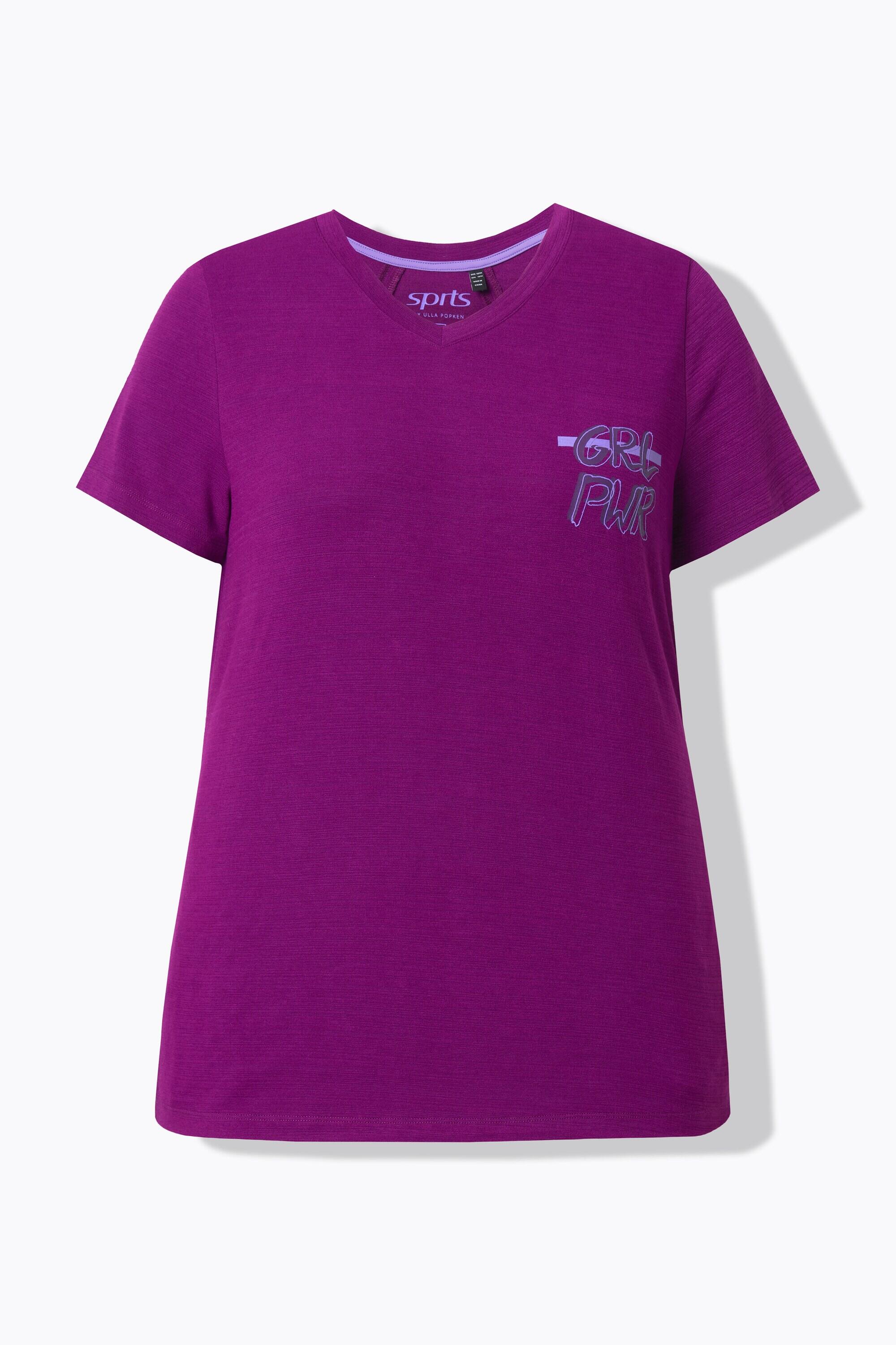 Dames Functioneel shirt cut-outs V-hals korte mouwen gerecycled 11/11