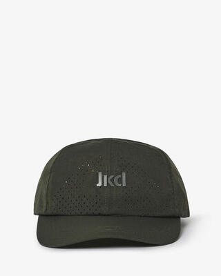 cappello verde militare da uomo e donna in mat. sintetico da fitness