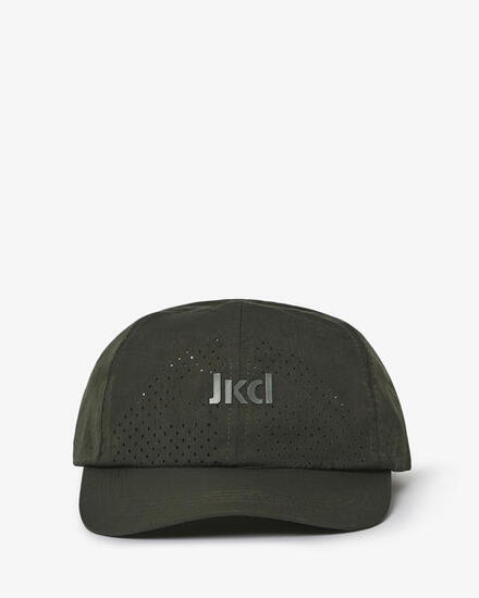 cappello verde militare da uomo e donna in mat. sintetico da fitness