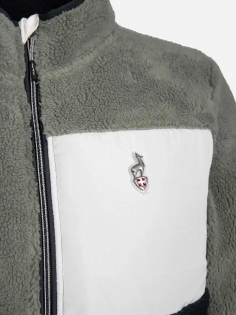 Veste Polaire Randonnée Homme Aulp "Vogue" M Kaki 3/5