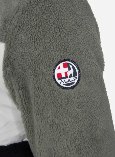 Veste Polaire Randonnée Homme Aulp "Vogue" M Kaki 5/5