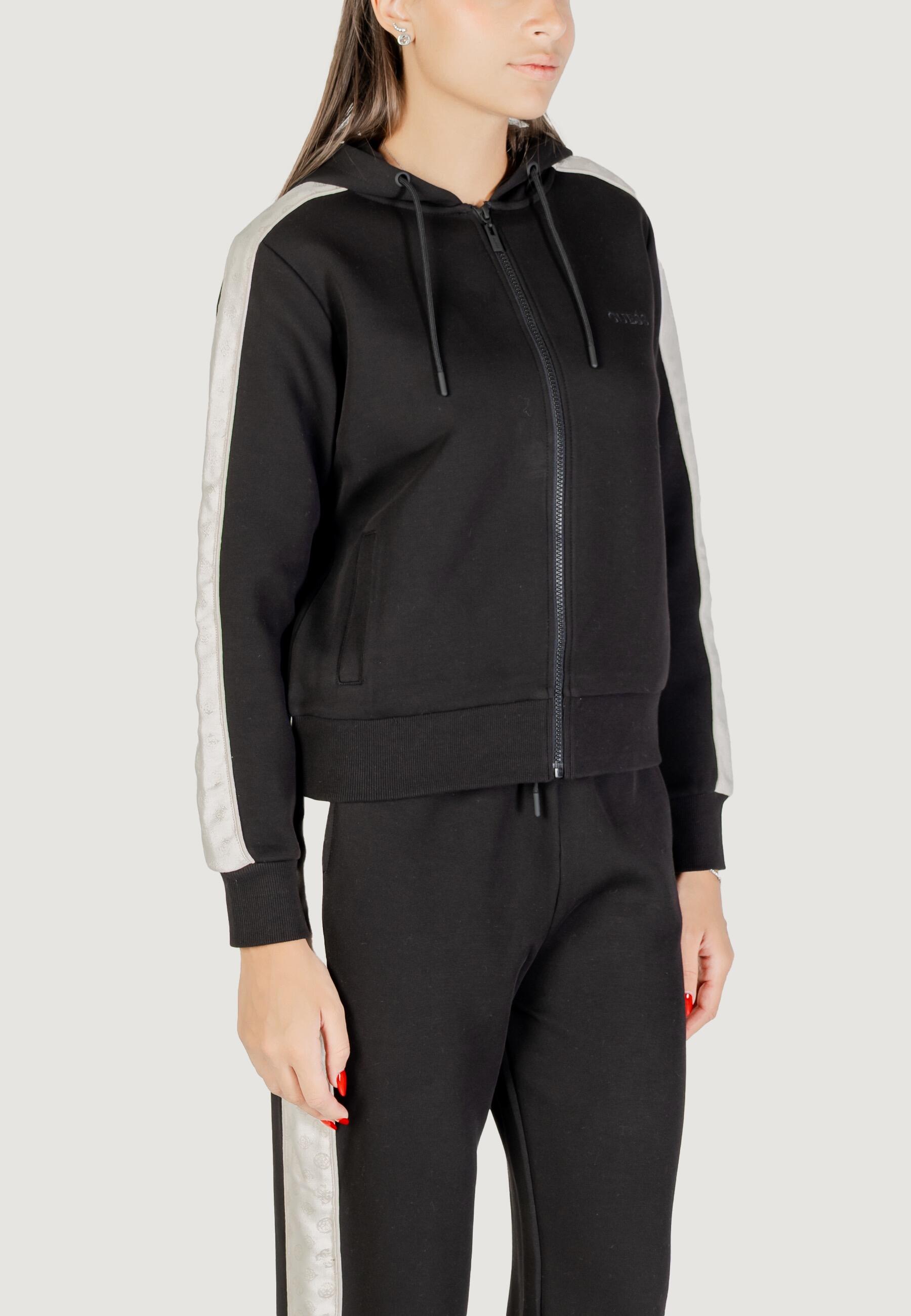 Sweater MARYELLA FULL ZIP SWEATSHIRT DAMES ZWART 5/5