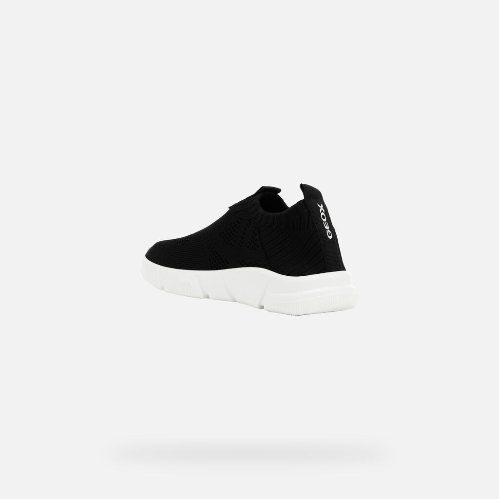 Baskets Garçon J ARIL BOY Noir 4/7
