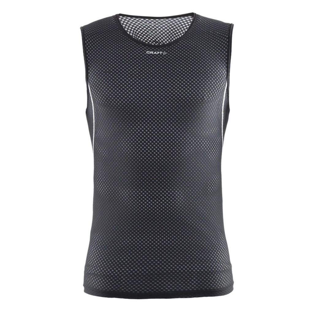 COOL MESH SUPERLIGHT SLEEVELESS BASELAYER MEN BLACK