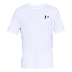 T-shirt universel hommes Under Armour Left Chest Logo