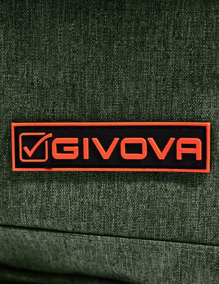 Mochila Givova City Verde Militar Verde 3/4