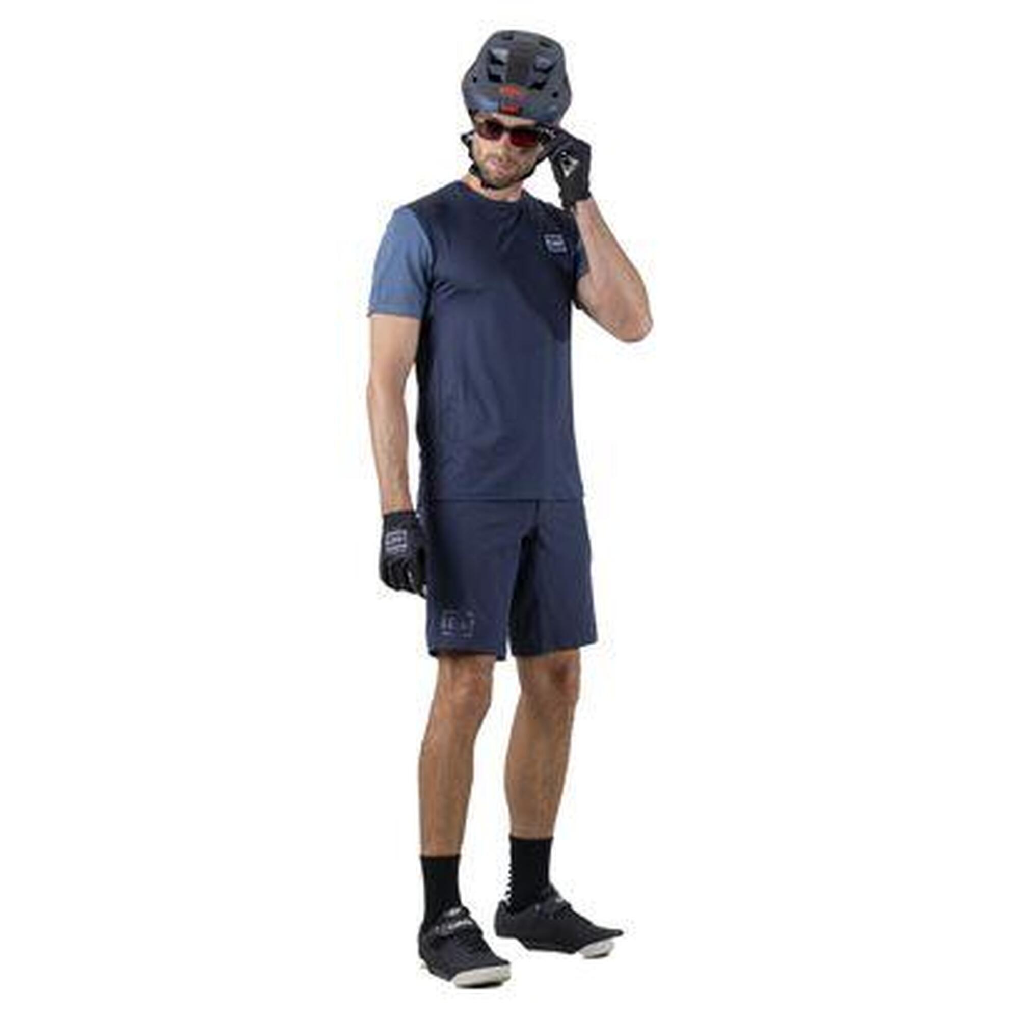 Kenny - Maillot Kenny Root Bleu - Maillot Manches Courtes - Bleu|gris - 48 Xl - Decathlon