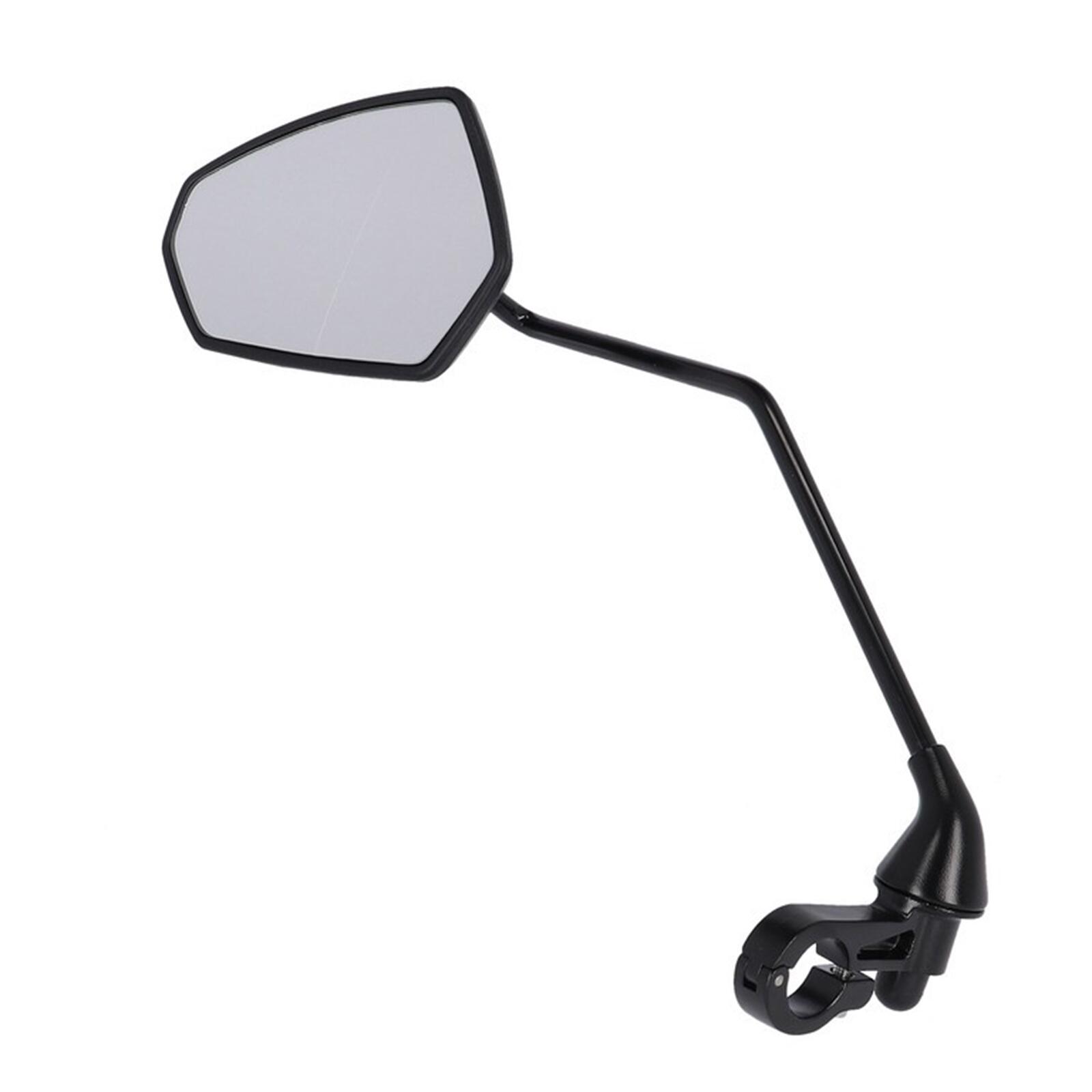 Espelho de bicicleta de plástico de aço esquerdo ergotec m-77 lv