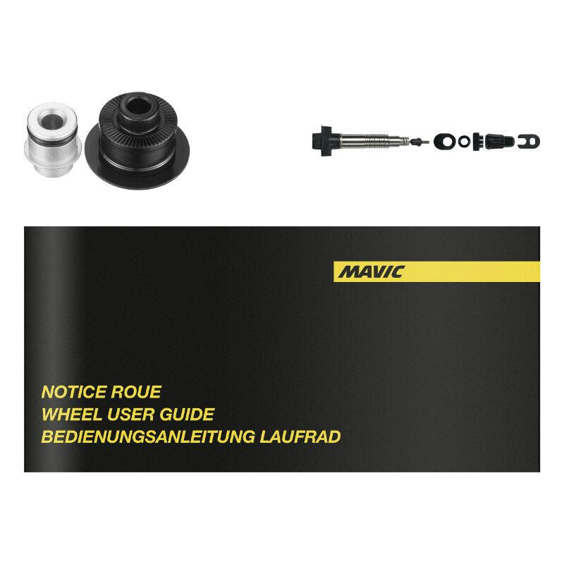 Roue gravel arrière 6 trous axe traversant cassette jante Mavic 700 Allroad Tube 3/3