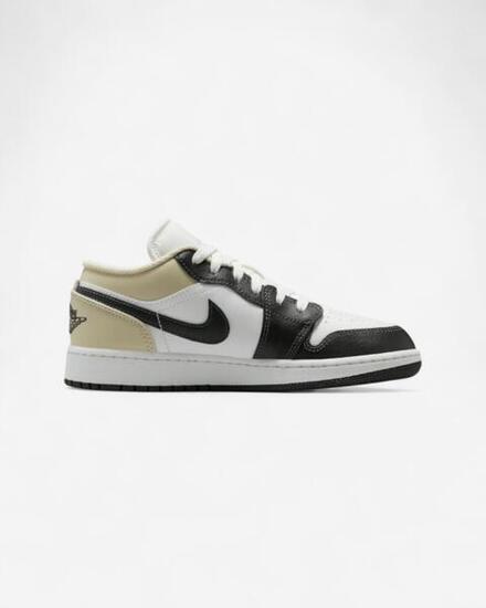 Jordan 1 Low White Rattan Off-Noir (GS)