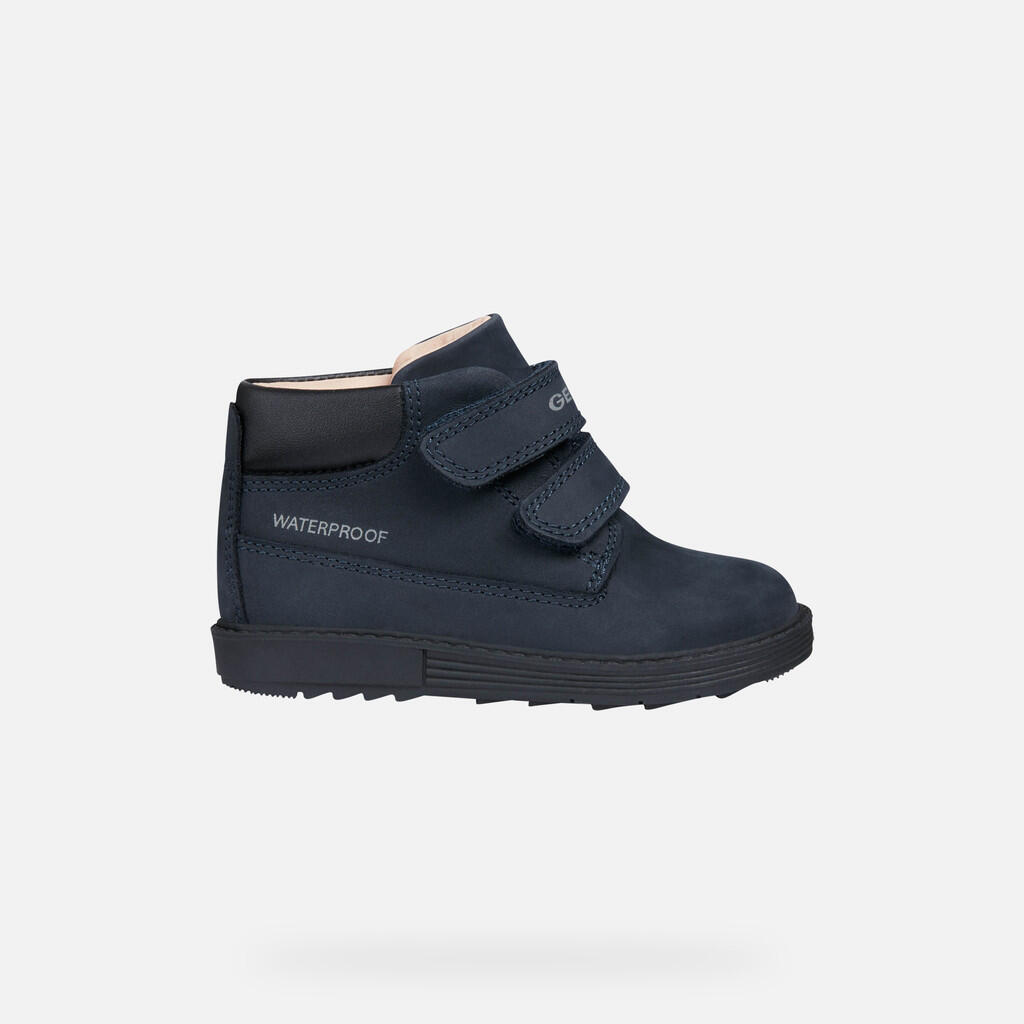 Bottines Bébé Garçon B HYNDE BOY WPF Bleu Marine 2/7
