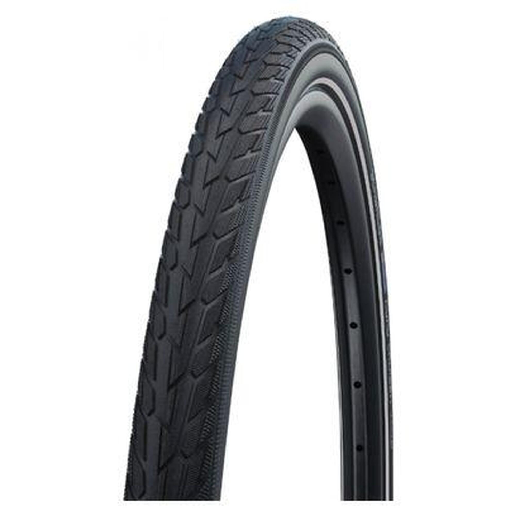 Schwalbe - Pneu Schwalbe Road Cruiser Hs 484 14 X 1 3/8 Noir Anti-crevaison - Pneu - Noir|vert - Taille Unique - Decathlon